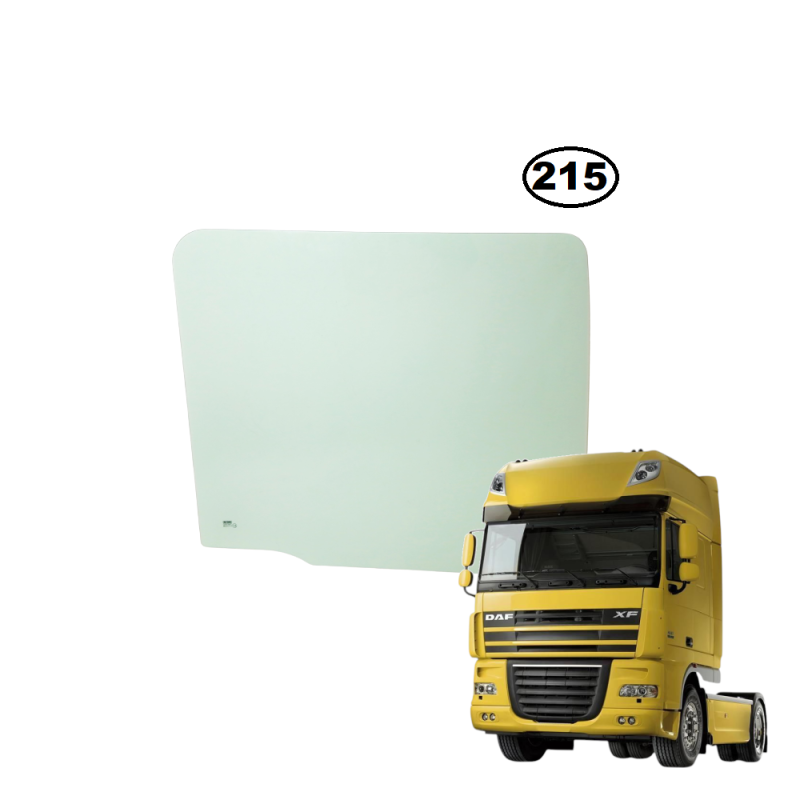 SZYBA BOCZNA OPUSZCZANA W DRZWI PRAWA DAF XF 106 EURO 6