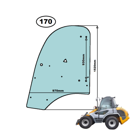 SZYBA BOCZNA LEWA PRAWA KRAMER