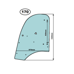 SZYBA BOCZNA LEWA PRAWA KRAMER