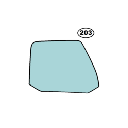 SZYBA BOCZNA OPUSZCZANA W DRZWI PRAWA VOLVO FH, FM, NH - nr części: 8140915