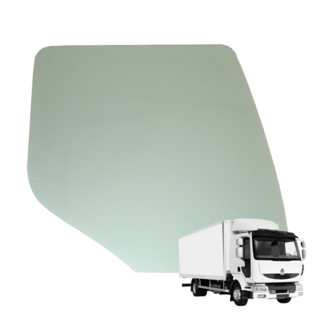 SZYBA PRAWA BOCZNA OPUSZCZANA W DRZWI RENAULT KERAX, RENAULT MIDLUM, RENAULT PREMIUM, DAF LF