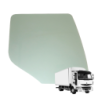 SZYBA PRAWA BOCZNA OPUSZCZANA W DRZWI RENAULT KERAX, RENAULT MIDLUM, RENAULT PREMIUM, DAF LF