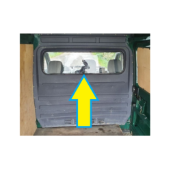 SZYBA ŚCIANY GRODZIOWEJ MAN TGE, VOLKSWAGEN LT, VOLKSWAGEN CRAFTER I/II, MERCEDES SPRINTER I/II/III