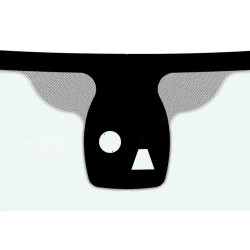 SZYBA BMW X5 E70 5D SUV 2009-