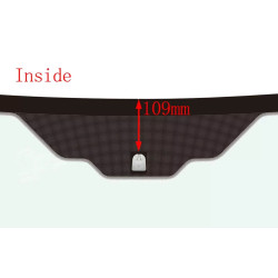 SZYBA FORD TRANSIT CUSTOM 2012-