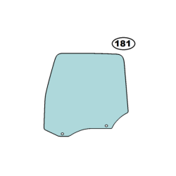 SZYBA LEWA BOCZNA OPUSZCZANA W DRZWI RENAULT SERIA T, K, C - nr części: 7482122220