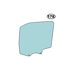 SZYBA LEWA BOCZNA OPUSZCZANA W DRZWI VOLVO FH 13 - nr części: 8844LGNL2FD