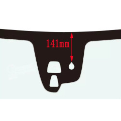 SZYBA CZOŁOWA VOLVO XC60 13-  - nr części: 31424515