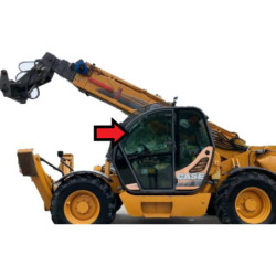SZYBA LEWA GÓRNA DRZWI BOCZNA CASE, FIAT KOBELCO, NEW HOLLAND - nr części: 87718167, 76092688