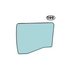 SZYBA BOCZNA OPUSZCZANA W DRZWI LEWA MAN 2008- POLIFT