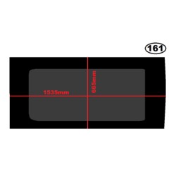 SZYBA BOCZNA LEWA FIAT DUCATO III, PEUGEOT BOXER II, CITROEN JUMPER II