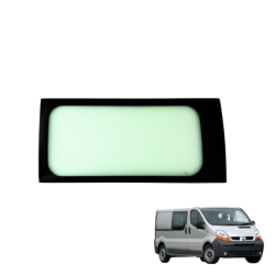 SZYBA BOK LEWA NISSAN PRIMASTAR, OPEL VIVARO I, RENAULT TRAFIC II - WERSJA DŁUGA
