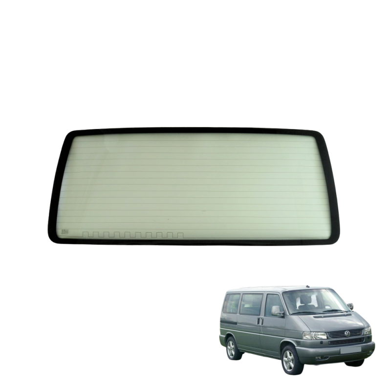 SZYBA TYLNA CAŁA W KLAPĘ VOLKSWAGEN TRANSPORTER T4 - nr części: 7D0845503A