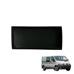 SZYBA BOCZNA LEWA RENAULT TRAFIC II, OPEL VIVARO I, NISSAN PRIMASTAR - WERSJA DŁUGA - nr części: 102457