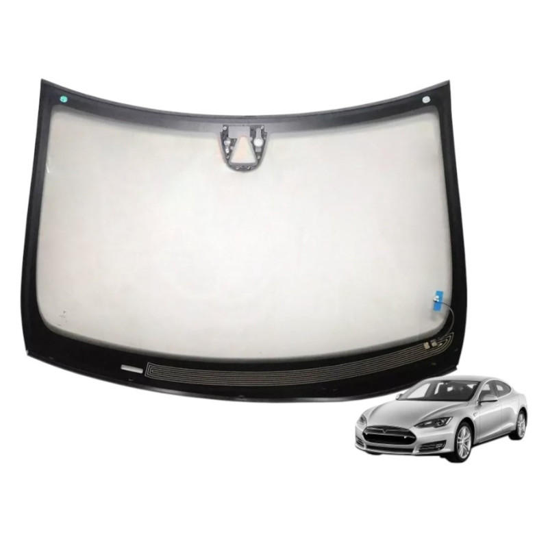 SZYBA CZOŁOWA TESLA MODEL S 12-16  - nr części: 106156501B,1061565-01-B