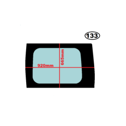 SZYBA BOCZNA LEWA NISSAN PRIMASTAR, OPEL VIVARO I, RENAULT TRAFIC II - WERSJA KRÓTKA - nr części: 6300LGSV3RQ