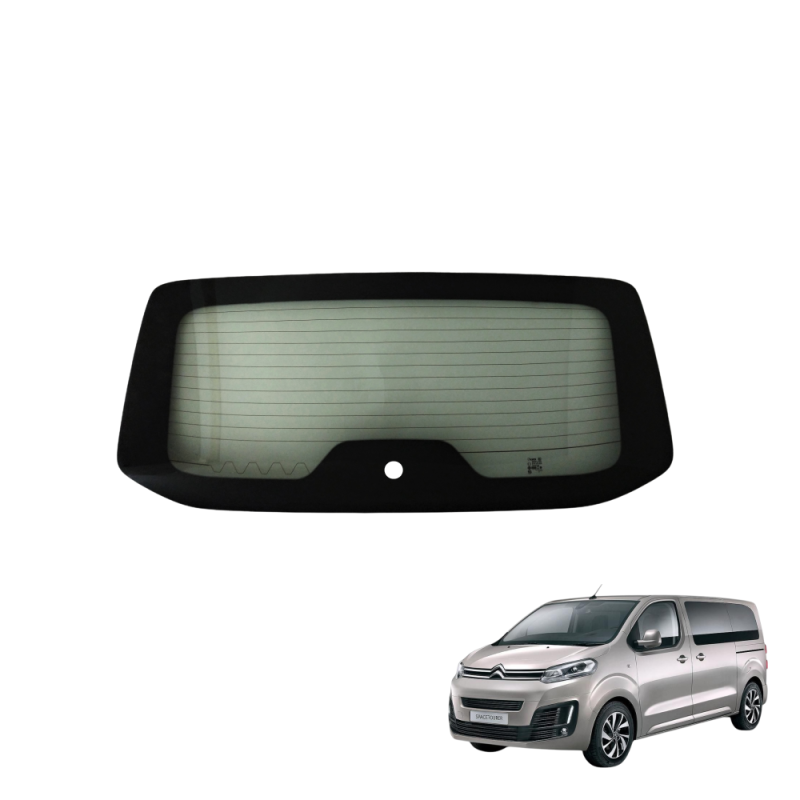 SZYBA TYLNA CAŁA W KLAPĘ TOYOTA PROACE, PEUGEOT TRAVELLER/EXPERT, OPEL ZAFIRA LIFE/VIVARO III, CITROEN SPACE TOURER/JUMPY III