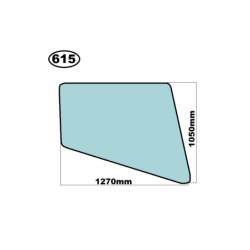 SZYBA BOK PRAWA CAT - nr części: 180-6435