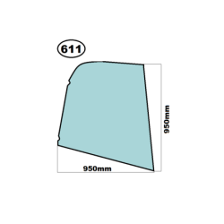 SZYBA PRAWA BOCZNA LINDE