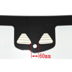 SZYBA MERCEDES EQS V297 SEDAN 2022-