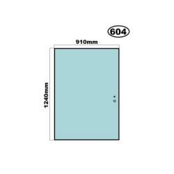 SZYBA TYŁ MANITOU, FIAT HITACHI, CASE, NEW HOLLAND - nr części: 85801632