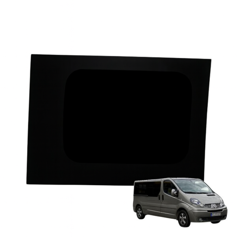 SZYBA BOCZNA RENAULT TRAFIC 2001- CIEMNA