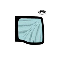 SZYBA TYLNA PRAWA W DRZWI RENAULT MASTER II, OPEL MOVANO I, NISSAN INTERSTAR - nr części: 8200032001, 9110877, 09110877