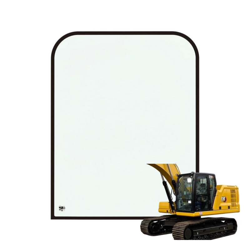 SZYBA CATERPILLAR 313GC - 395- 486-5450, 4865450