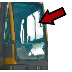 SZYBA PRZEDNIA GÓRNA VOLVO - nr części: 14506807, 14551131