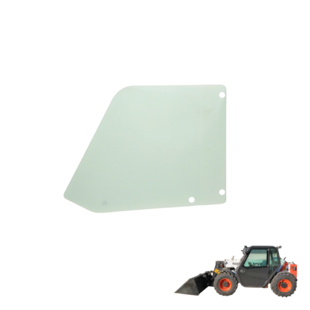 SZYBA BOCZNA LEWA DRZWI BOBCAT, MASSEY FERGUSON - nr części: 4235678M1, 6908792