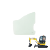 SZYBA LEWA DOLNA W DRZWI JCB - nr części: 82780396, 827/80396