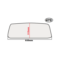 SZYBA GRODZIOWA KIA K2500/K2700