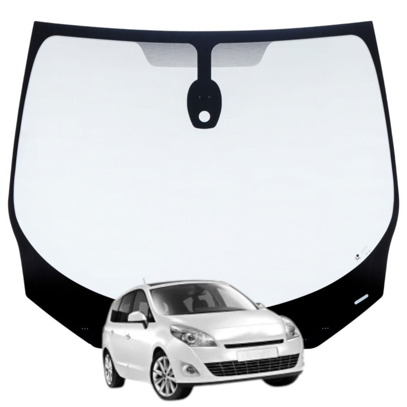 SZYBA CZOŁOWA RENAULT SCENIC 2009-  - nr części: 727122159R,727121830R