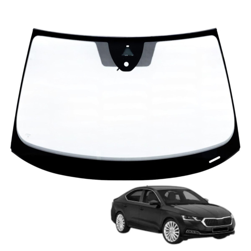 SZYBA CZOŁOWA SKODA OCTAVIA IV HBK+EST 2020-  - nr części: 5E3 845 011 D,5E3845011D