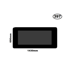 SZYBA BOCZNA LEWA OPEL MOVANO II, NISSAN NV-400, RENAULT MASTER III