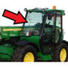 SZYBA PRZEDNIA CZOŁOWA DO KABINY JOHN DEERE - nr części: 65012107, Z76045, B94904, Z70244