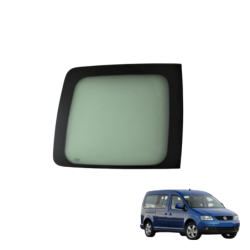 SZYBA TYLNA LEWA VOLKSWAGEN CADDY III