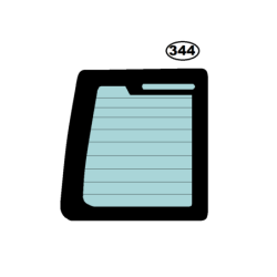 SZYBA TYLNA LEWE SKRZYDEŁKO OPEL