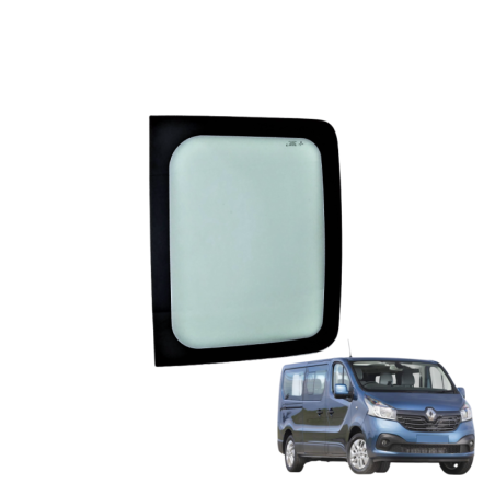 SZYBA PRAWA TYLNA WYSOKA W DRZWI RENAULT, OPEL, NISSAN, FIAT