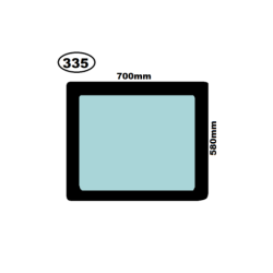 SZYBA PRAWA BOCZNA VOLKSWAGEN TRANSPORTER T5, T6, T6.1