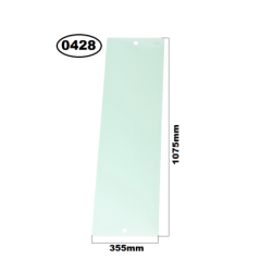 SZYBA LEWA LUB PRAWA PRZEDNIA NAROŻNA LIEBHERR - nr części: 9517505