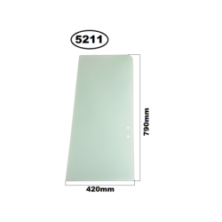 SZYBA BOCZNA LEWA PRZESUWNA TYLNA LIEBHERR LITRONIC - nr części: 5007985