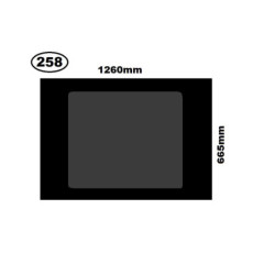 SZYBA BOCZNA LEWA FIAT, PEUGEOT, CITROEN