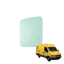 SZYBA LEWA W DRZWI OPUSZCZANA IVECO, RENAULT, NISSAN, OPEL