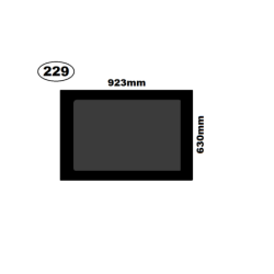 SZYBA BOCZNA PRAWA RENAULT, OPEL, NISSAN