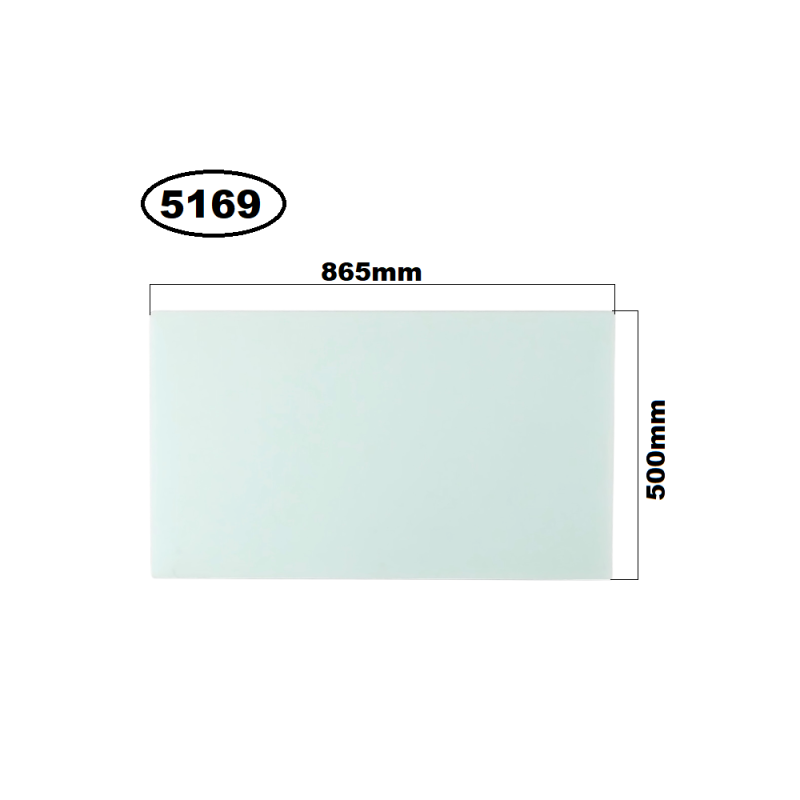 SZYBA PRZEDNIA DOLNA DO VOLVO SERIA: C, D, E, ECR - nr części: VOE15169108, 15169108