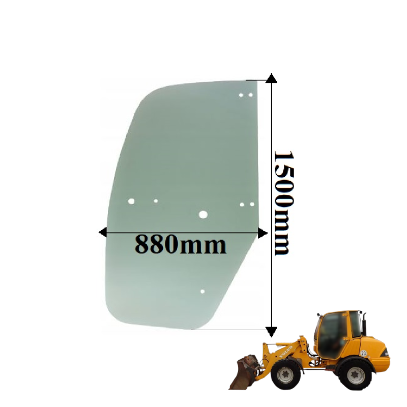 SZYBA BOCZNA VOLVO LEWA DRZWI - nr części: 11306247, VOE11306247