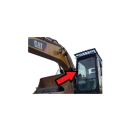 SZYBA PRZEDNIA CAT, SOILMEC, MOROOKA - nr części: 334-6483, 453-4795, 453-4794, 3346483, 4534795, 4534794