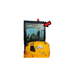 SZYBA TYLNA JCB - nr części: 827/80409, 82780409