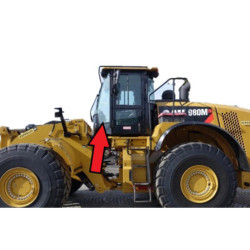 SZYBA PRZÓD LEWA PRAWA CZOŁOWA CAT - nr części: 291-4820, 2914820, 2914819, 291-4819